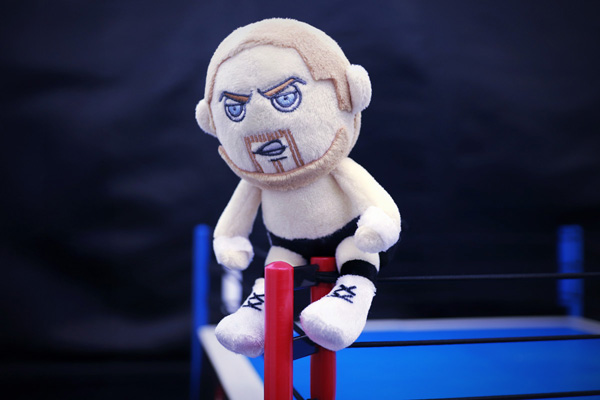 8.5大阪大会から発売！マグネット付きぬいぐるみ「ぴょんすけ」に5選手