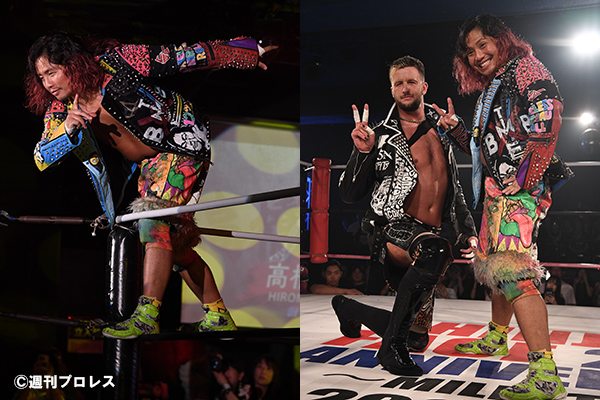 新宿FACE20周年興行のメインに高橋ヒロムが登場！クリス・ブルックスと