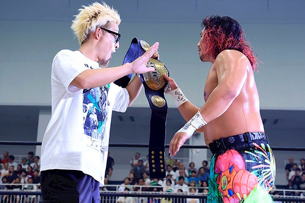 菊池悠斗を撃破した高橋ヒロムが、9月8日（月）NOAH 後楽園