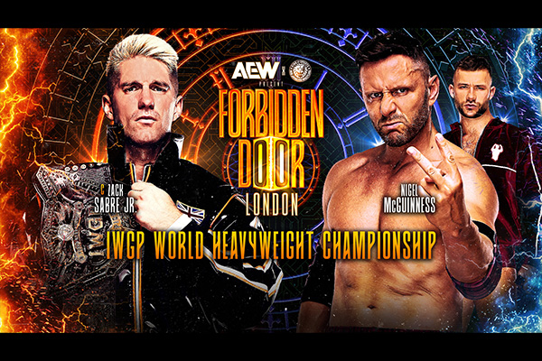 Nigel McGuiness set to face Sabre at Forbidden Door | NEW JAPAN