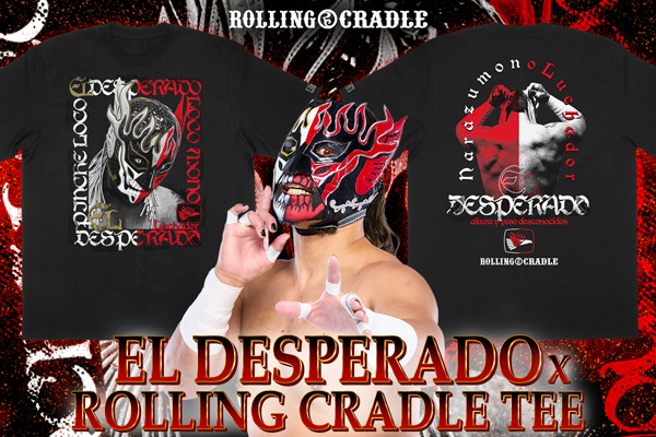 9.13後楽園大会から発売！デスペラード、タイチ、BCWDの新作Tシャツが