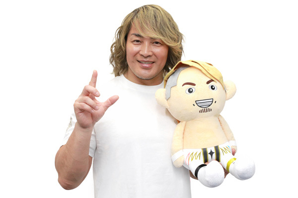 新日本プロレス　棚橋弘至でかぴょんすけサイン付き でかぴょんすけ 棚橋弘至