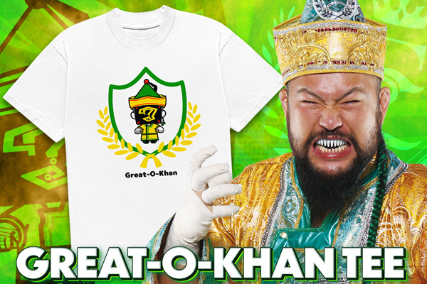 9.28神戸大会から発売！棚橋、-O-カーン、K.O.Bの新作Tシャツが完成