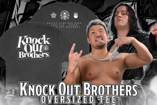 9.28神戸大会から発売！棚橋、-O-カーン、K.O.Bの新作Tシャツが