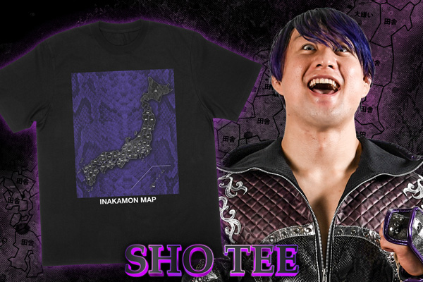 9.21栗山大会から発売！SHO選手の新作Tシャツが完成！ | 新日本