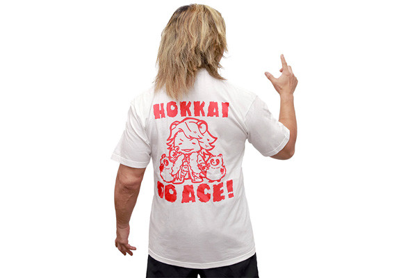 9.15登別大会から発売！ライオンマークご当地Tシャツが完成！棚橋
