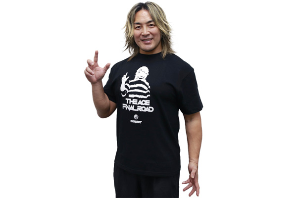 【未開封】『棚橋弘至主演 パパは悪者チャンピオン団体Tシャツ』Lサイズ 棚橋弘至主演 パパは悪者チャンピオン団体Tシャツ』M ブラック