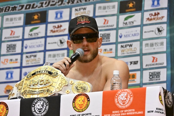 Final words exchanged before Destruction in Kobe | NEW JAPAN PRO