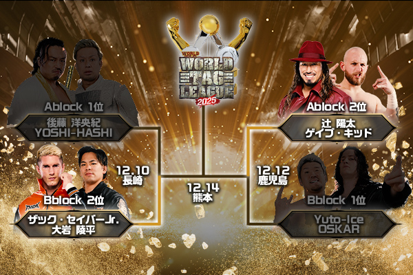 12月14日 (日)熊本大会の全カードが決定！】メインは“『WORLD TAG