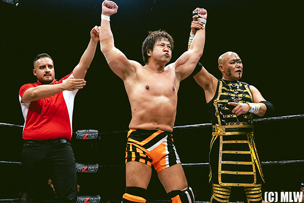 元WWE、現MLW世界タッグ王者のビショップ・ダイヤーを撃破！小島聡が