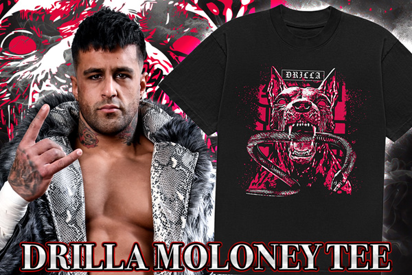 10.4平塚大会から発売！パンフレット、SANADA・モロニー・大岩の新作T