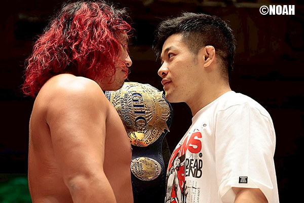 GHCジュニアヘビー級王者”高橋ヒロムが、宮脇純太とのノン