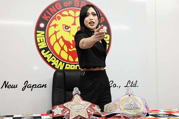 WK20】「東京ドームの“ど真ん中”に沙弥様が、一輪の黒い花を咲かせて