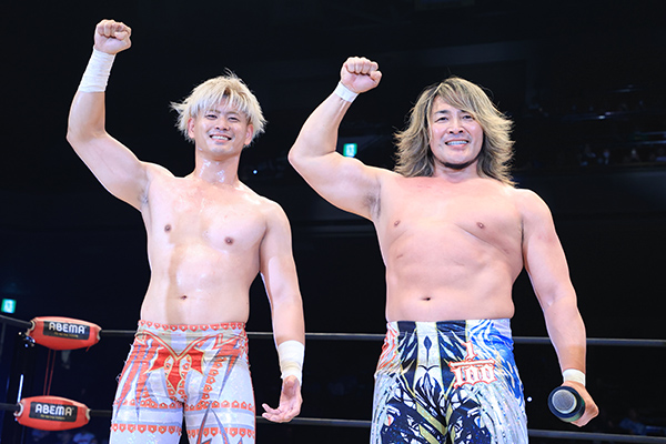 エース”棚橋＆“プリンス”清宮が最初で最後のタッグ結成、拳王＆丸藤組