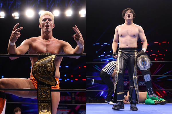 中国でSTARDOM×新日本プロレスの合同興行が開催！ IWGP世界ヘビー級