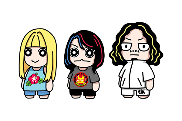 打首獄門同好会 × 新日本プロレス』のコラボパーカーが、打首獄門同好