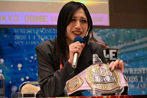 WK20】「新日本プロレスに下克上だ！何万人もの客を、沙弥様の虜にして