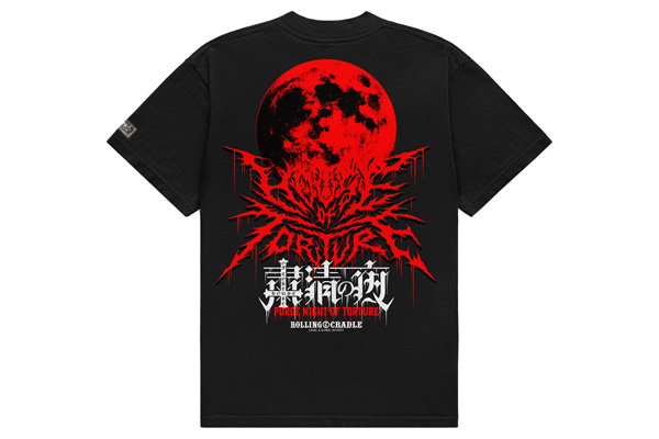 袖の下 8th 日本語 FOIL 11.19後楽園大会で発売！ROLLING CRADLEデザインの大会記念Tシャツ2種
