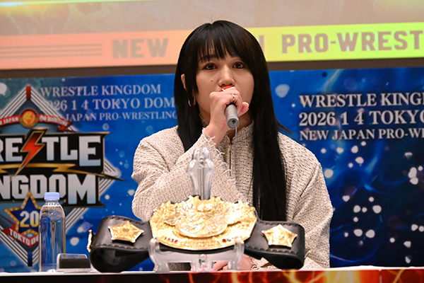 WK20】「新日本プロレスに下克上だ！何万人もの客を、沙弥様の虜にして