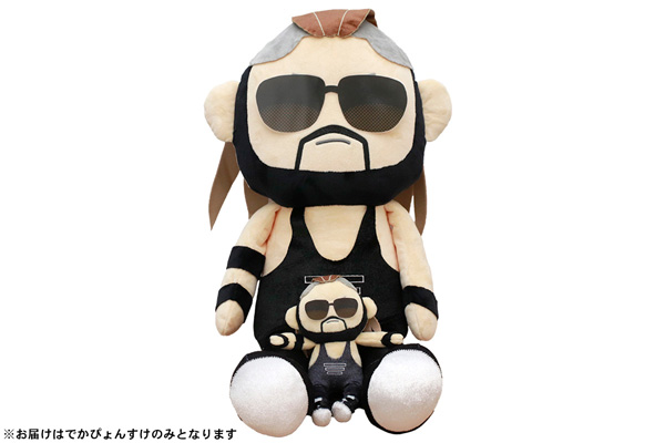 11.19後楽園大会でEVIL選手の「でかぴょんすけ」を特別販売することが