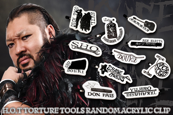 11.19後楽園大会から発売！EVIL、SANADAの新作グッズ！H.O.Tのランダム