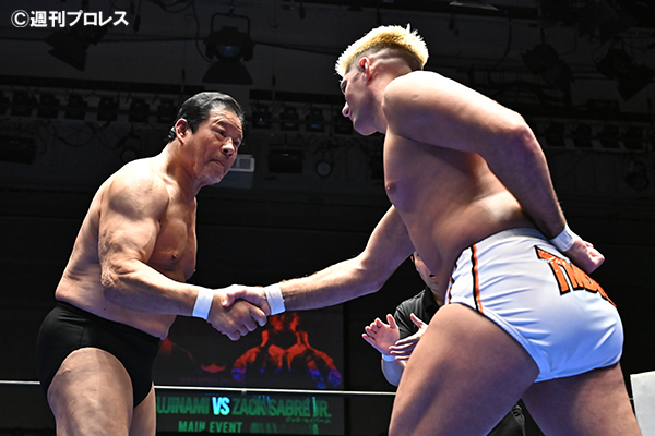 18年ぶり開催のドラディション『無我』のメインで、ザックが憧れの藤波