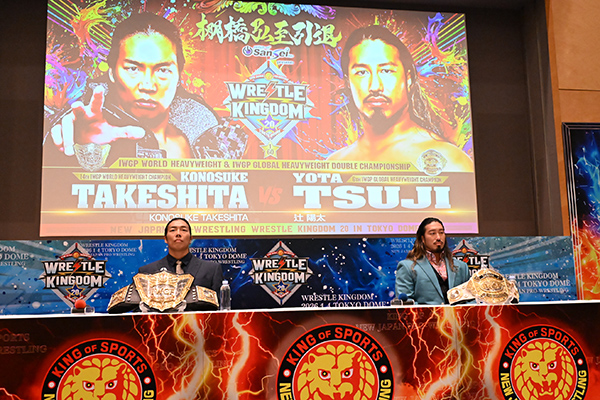 WK20】両王者が“二冠戦”に言及！TAKESHITAは「二冠王者になれば