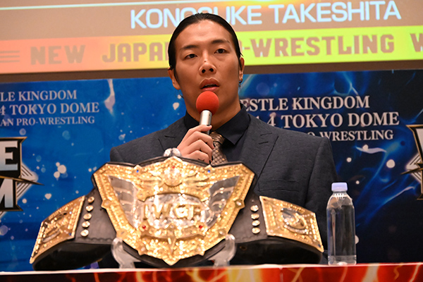 WK20】両王者が“二冠戦”に言及！TAKESHITAは「二冠王者になれば
