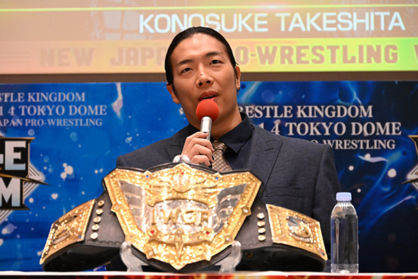 WK20】両王者が“二冠戦”に言及！TAKESHITAは「二冠王者になれば
