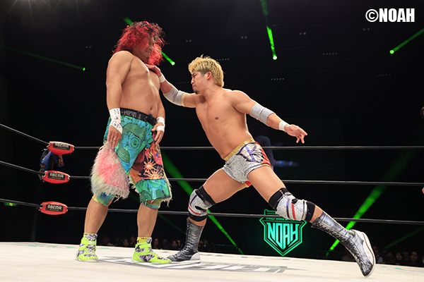 高橋ヒロムが『NOAH Jr.GRAND PRIX』準決勝でタダスケに勝利！ 決勝で