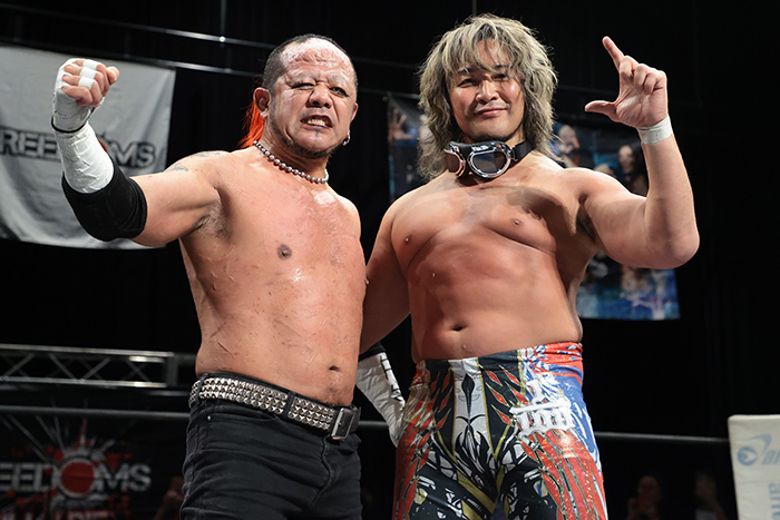 棚橋弘至が最初で最後のFREEDOMS参戦！葛西純のスペシャルタッグで杉浦