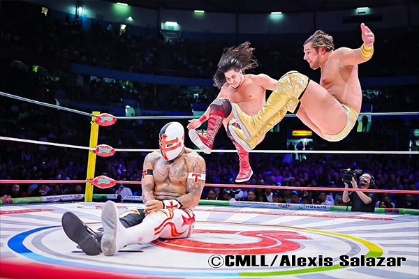 ワミレス　カリメロさま オロ＆ニエブラが2度目の挑戦でテンプラリオ＆TJPからSTRONG無差別級