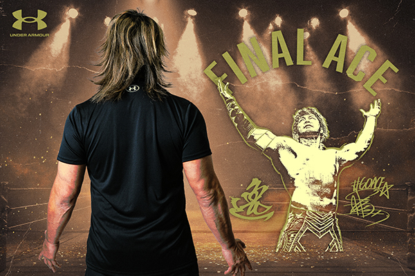 アンダーアーマー×棚橋弘至」の『FINAL ACE』コラボアイテムが完成