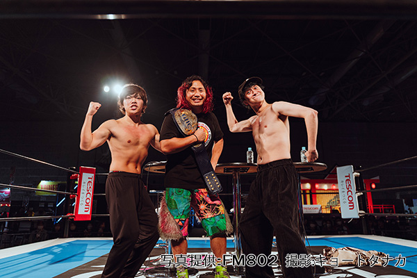 ヒロムが石森との初タッグでH.O.Tに快勝！ FM802＆『RADIO CRAZY』を
