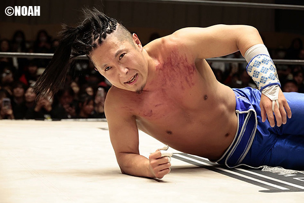 1.1日本武道館の前哨タッグ戦、なんとGHCジュニア王者・ヒロムが、次期