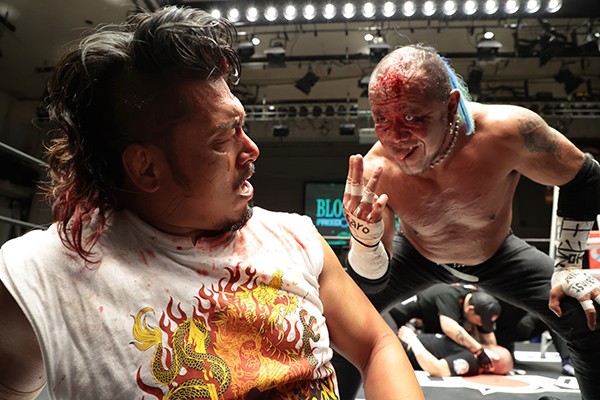 鷹木＆外道がFREEDOMS参戦！ハードコアタッグ戦で葛西＆杉浦と壮絶