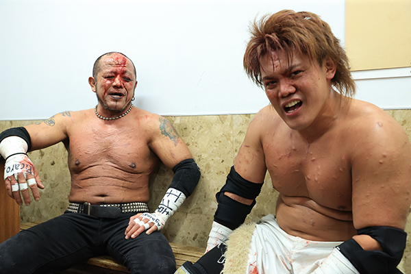 鷹木＆外道がFREEDOMS参戦！ハードコアタッグ戦で葛西＆杉浦と壮絶