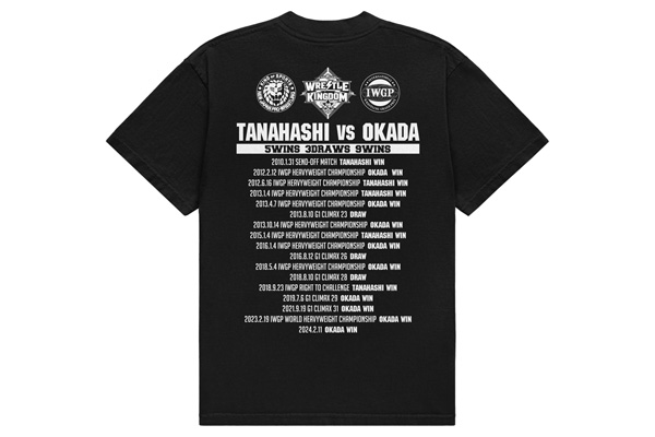 『棚橋vsオカダ』2013レッスルキングダム対戦記念Tシャツ 棚橋vsオカダ』2013レッスルキングダム対戦記念Tシャツ - メルカリ