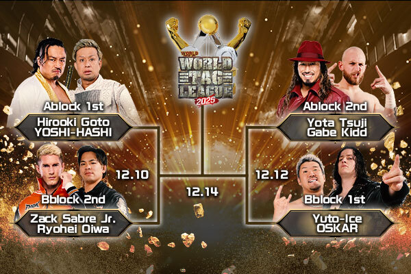 ゆうき　TODAYFUL HeavyWeightSweatparka World Tag League night 15 (December 10) Full card, preview | NEW