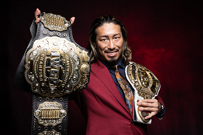 このベルトの輝きを見た時に直感的に『新日本プロレスは大丈夫だ』と