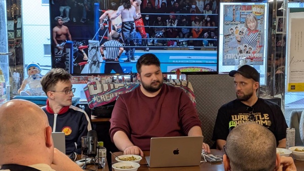NJPW Official English Podcast LIVE! ELP calls out Chris Brookes