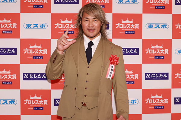 東京スポーツ2025 プロレス大賞】「週末ぐらいに髪の毛切ります。う
