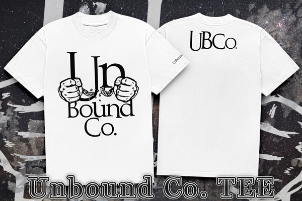 2.8大阪府立第2大会から発売！Unbound Co. Tシャツが2種同時に完成