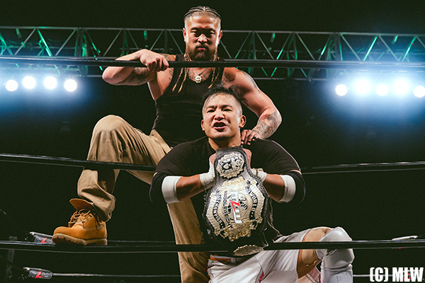 大激闘の末、MLW世界ミドル級王者・テンプラリオに勝利！新王者となっ