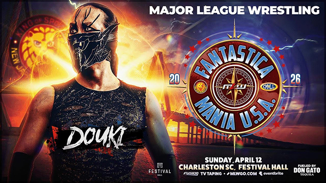 現地時間：4月12日（日）チャールストンで『MLW & NJPW Present CMLL