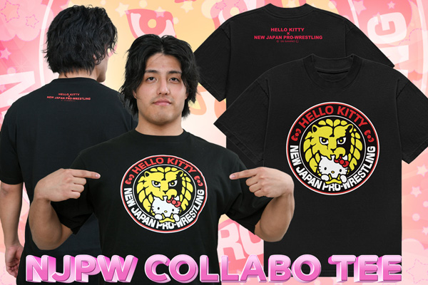 新日本プロレス×ハローキティ コラボTシャツ』人気デザインを復刻発売