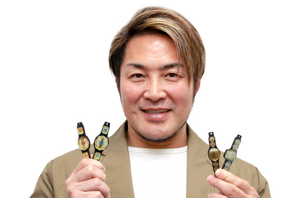 3.6大田区大会から発売！チャンピオンベルトランダムグッズ、後藤T
