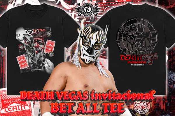 4.4両国大会にて数量限定で特別先行発売！『DEATH VEGAS invitacional