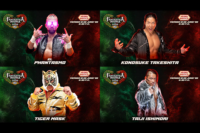 現地時間：6月19日 (金)『CMLL Presenta NJPW FANTASTICA MANIA México