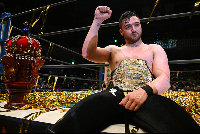突如としてトップに躍り出た男。カラム・ニューマンがいま新日本マット